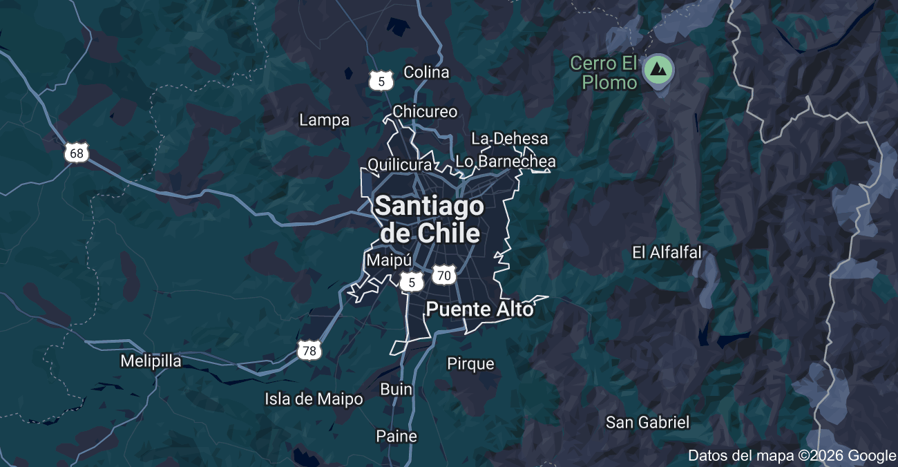 Cobertura Cerrajería RJ en Santiago - Región Metropolitana